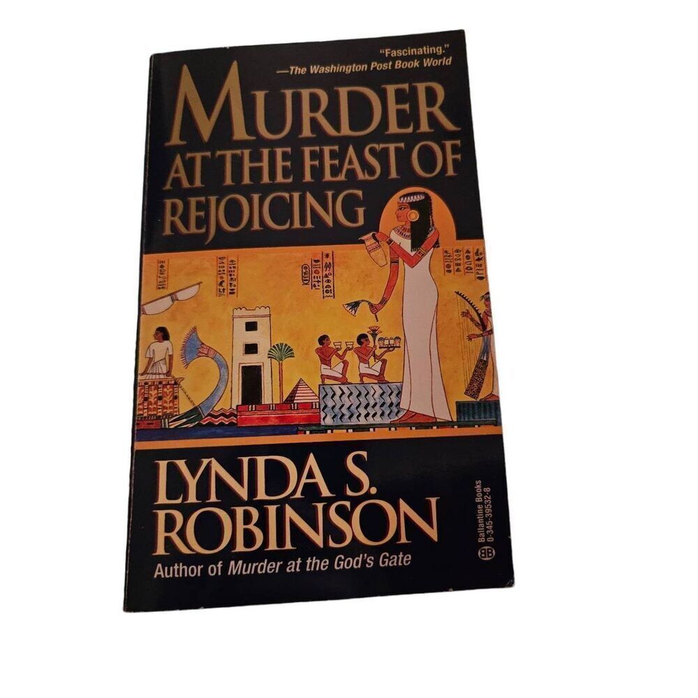 Murder at the feast of rejoicing by Lynda S. Robinson random house books isbn 03